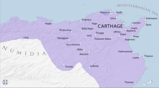Carthage's North African Territories